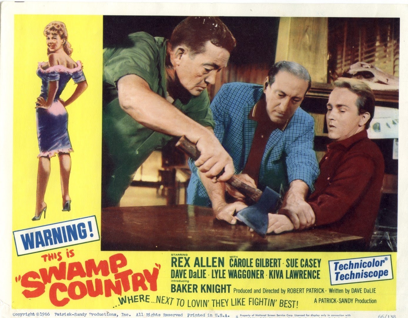 Swamp Country (1966) poster image Vincent Barbi.jpg