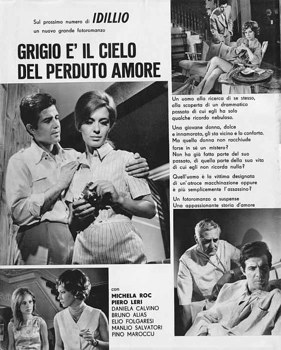 Idillio N. 53 and in this ad he is credited (as Pino Maroccu).jpg