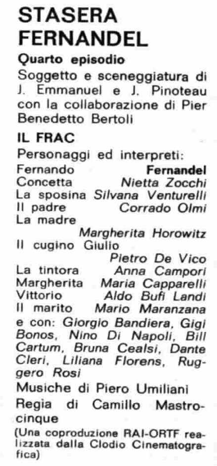 Stasera Fernandel - Credits ´Il frac`.jpg