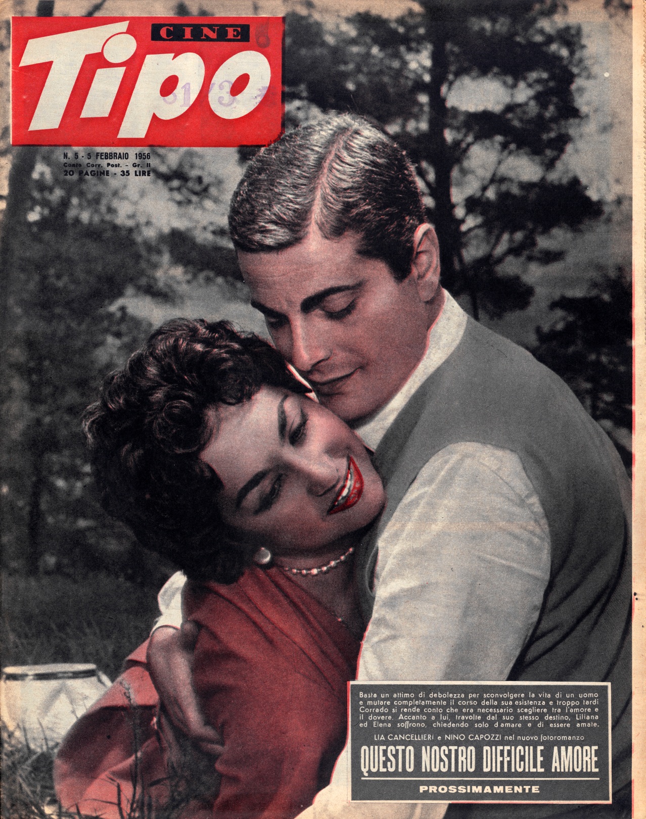 Tipo 5 February 1956 Cover.jpg