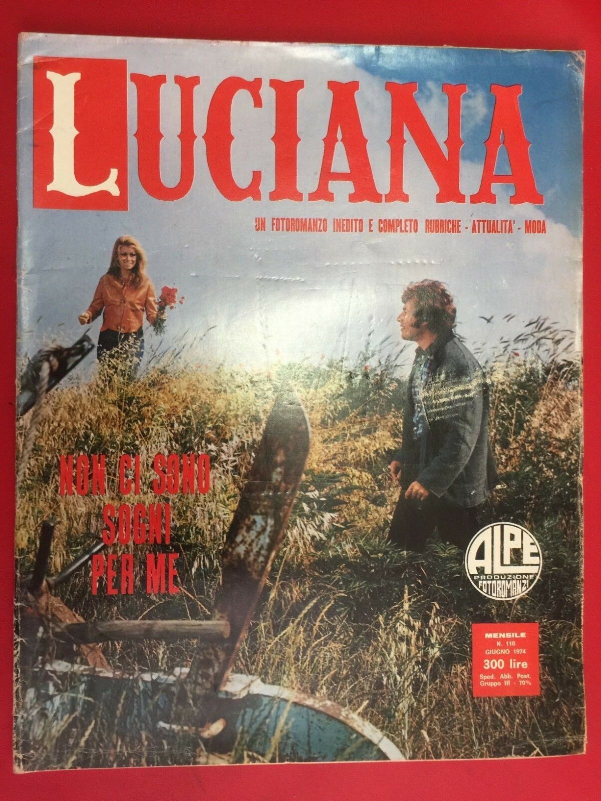 Luciana No110 (june 1974) Non ci sono sogni per me .jpg