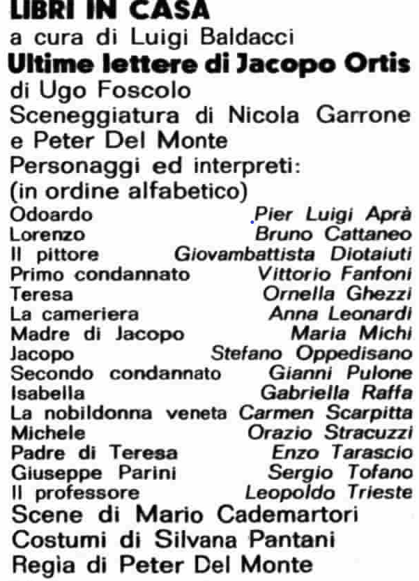ultime lettere di jacopo ortis 1973 tv  2.png