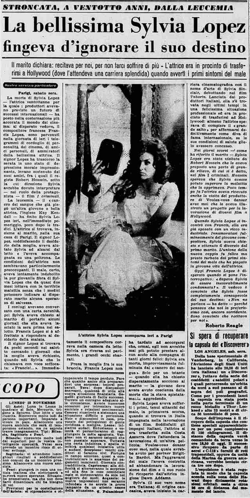 La Stampa 21 Nov 1959 - Sylvia Lopez2.jpg