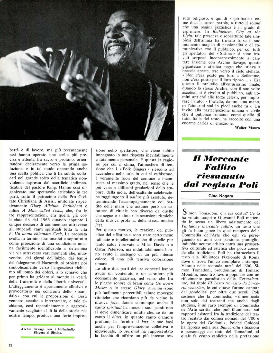 Folkstudio Il Dramma May 1970b.jpg